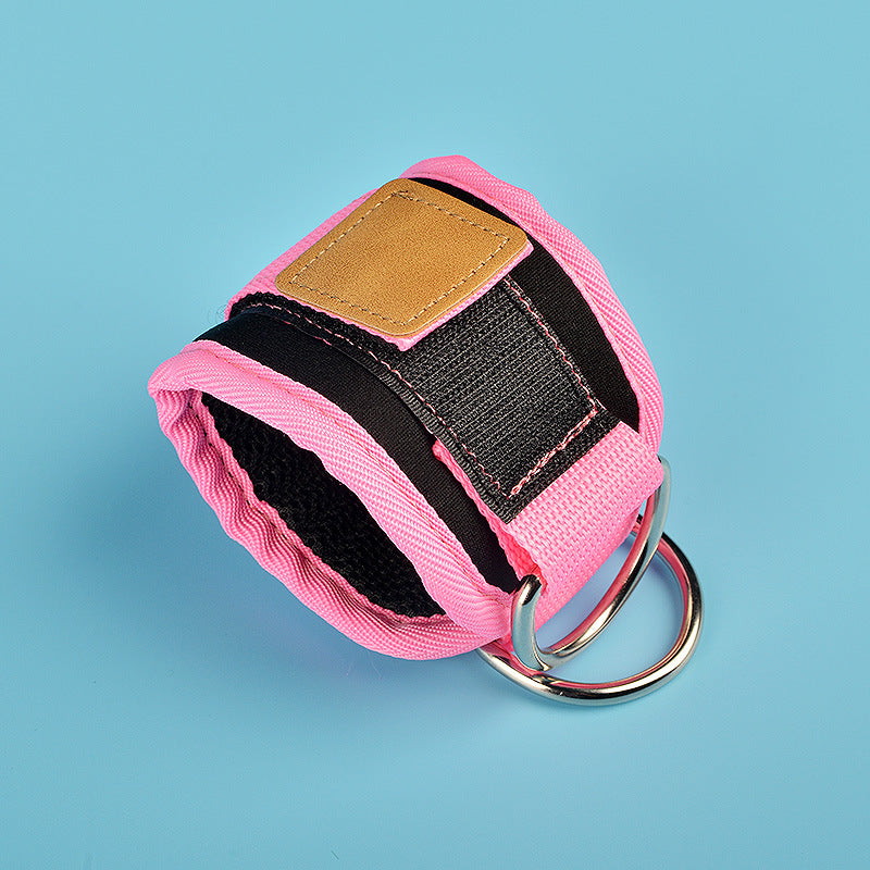 Gantry leg exercise elastic drawstring leggings ankle buckle straps