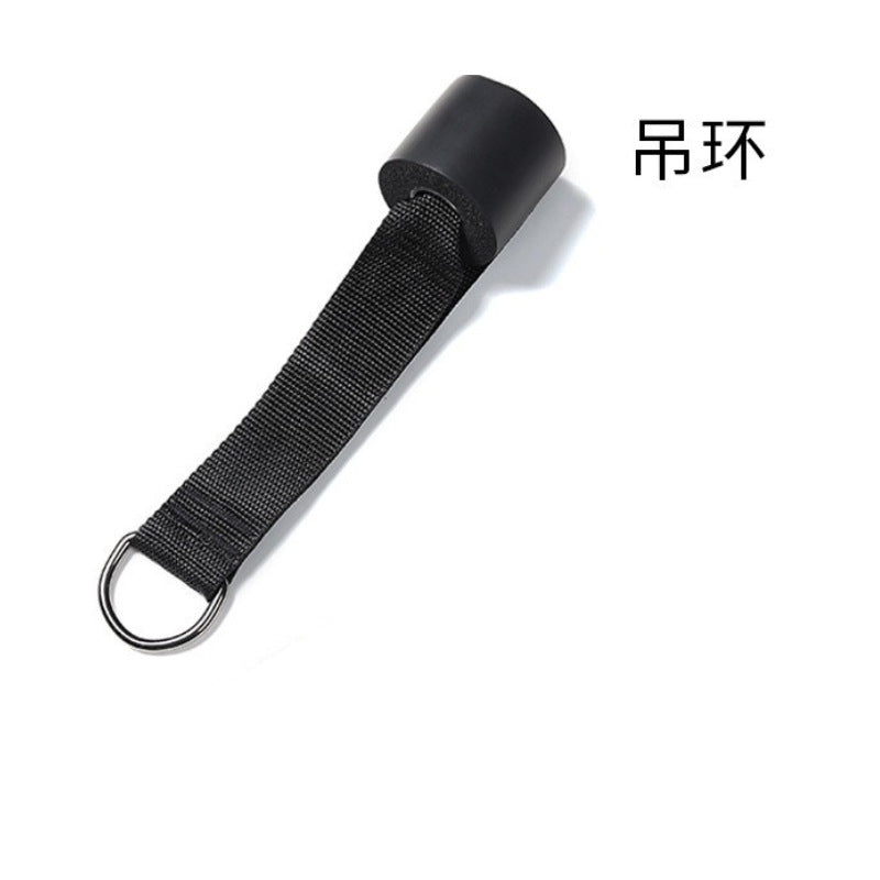 Gantry leg exercise elastic drawstring leggings ankle buckle straps