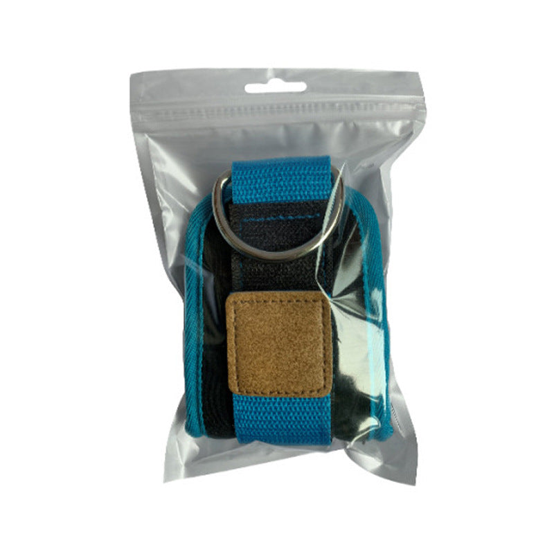 Gantry leg exercise elastic drawstring leggings ankle buckle straps