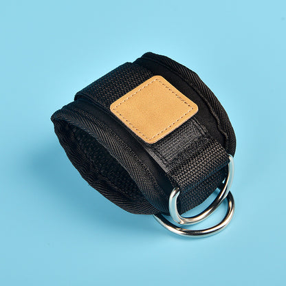 Gantry leg exercise elastic drawstring leggings ankle buckle straps