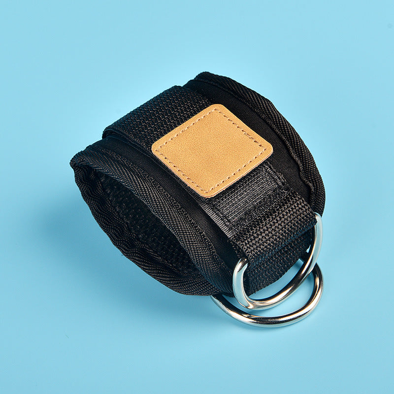 Gantry leg exercise elastic drawstring leggings ankle buckle straps