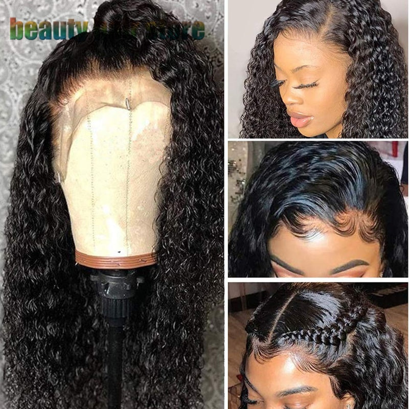 Brazilian Kinky Curly Human Hair Wigs